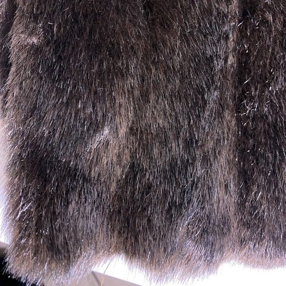 Ranch Mink Vest Faux Fur Reversible Brandon Thomas - Picture 7 of 12